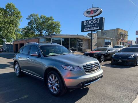 2008 Infiniti FX35 for sale at BOOST AUTO SALES in Saint Louis MO