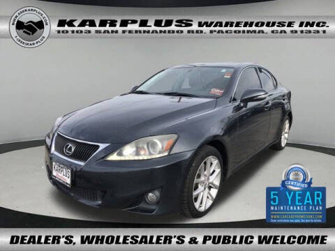 2011 Lexus IS 250 for sale at Karplus Warehouse in Pacoima CA