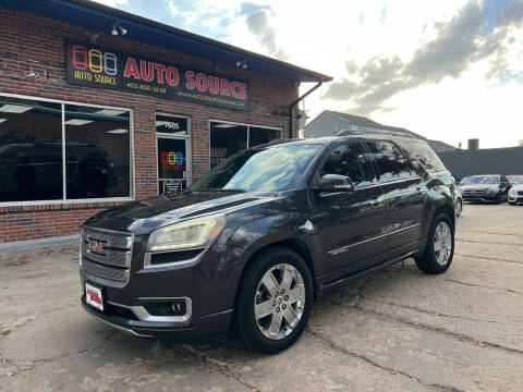 2015 GMC Acadia for sale at Auto Source in Ralston NE