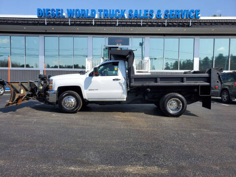 2017 Chevrolet Silverado 3500HD CC for sale at Diesel World Truck Sales in Plaistow NH