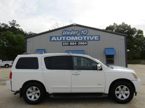 2005 Nissan Armada for sale at Under 10 Automotive in Robertsdale AL