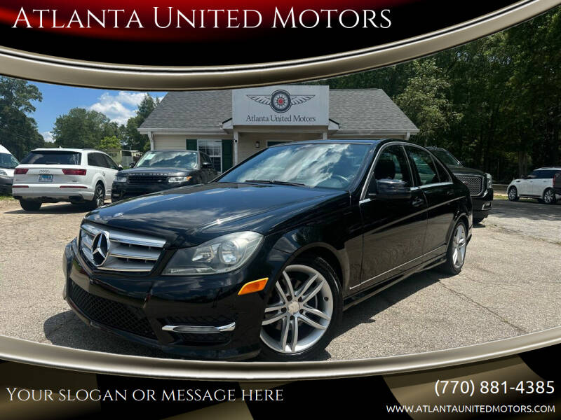 2013 Mercedes-Benz C-Class for sale at Atlanta United Motors in Jefferson GA