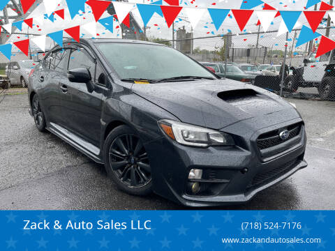 2015 Subaru WRX for sale at Zack & Auto Sales LLC in Staten Island NY