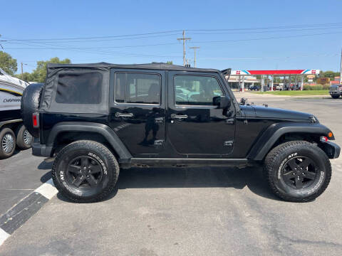 2016 Jeep Wrangler Unlimited for sale at Scott Spady Motor Sales LLC in Hastings NE