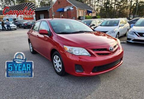 2011 Toyota Corolla for sale at Complete Auto Center , Inc in Raleigh NC