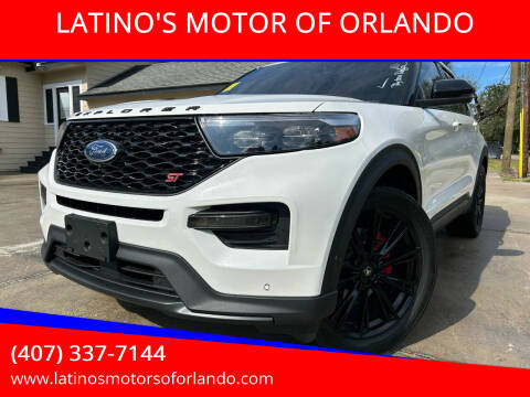 2021 Ford Explorer for sale at LATINO'S MOTOR OF ORLANDO in Orlando FL