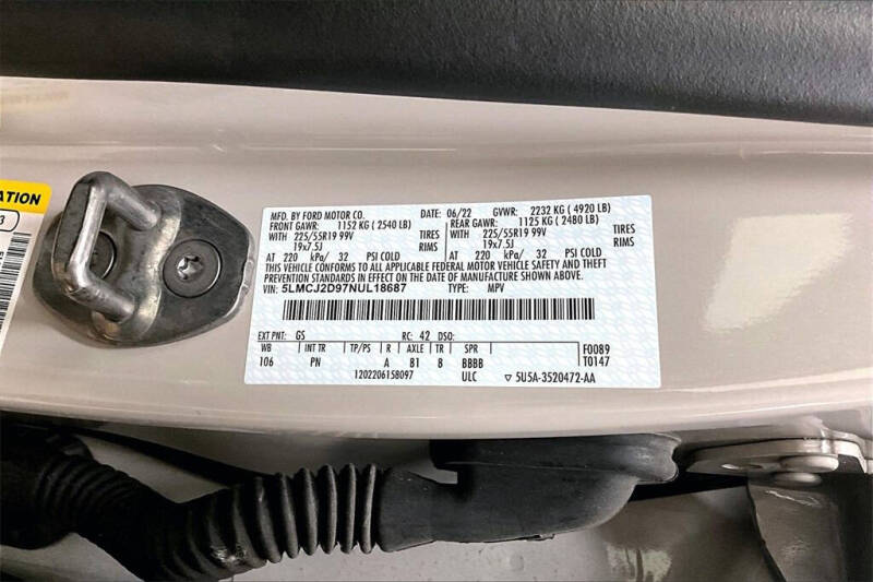 2022 Lincoln Corsair Reserve