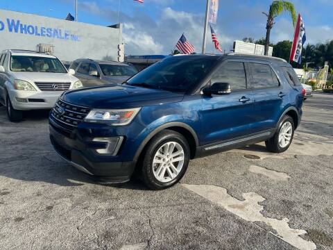 2017 Ford Explorer for sale at America Auto Wholesale Inc in Miami FL