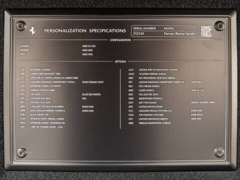 2025 Ferrari Roma Spider