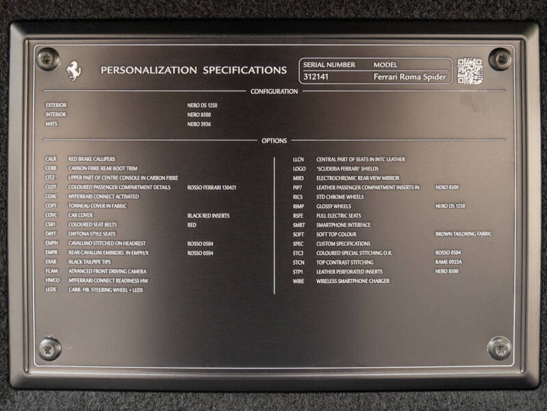 2025 Ferrari Roma Spider