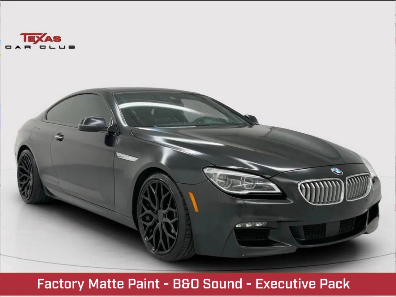 Black 2017 BMW 6 Series 650i 650i 2dr Coupe 1
