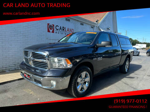 2017 RAM 1500 for sale at CAR LAND  AUTO TRADING in Raleigh NC