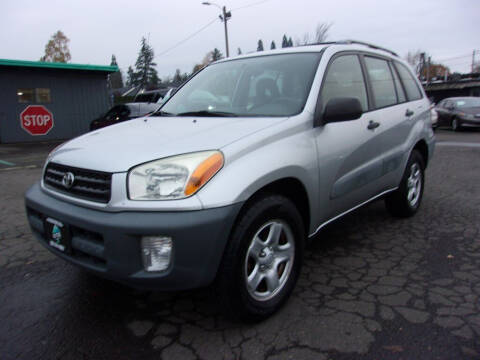 2001 Toyota RAV4 for sale at ALPINE MOTORS in Milwaukie OR