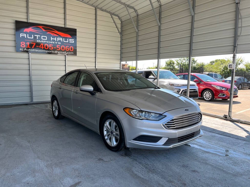 2018 Ford Fusion for sale at Auto Haus Imports in Grand Prairie, TX