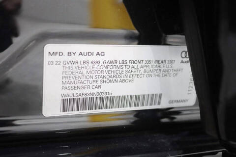 2022 Audi S8 4.0T quattro