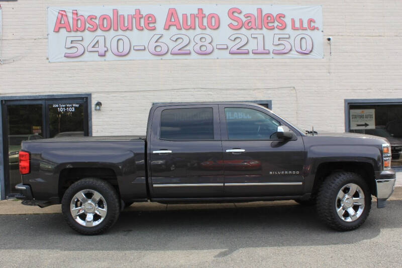 2014 Chevrolet Silverado 1500 for sale at Absolute Auto Sales in Fredericksburg VA