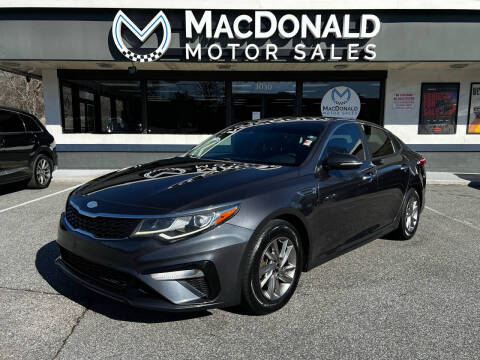 2019 Kia Optima for sale at MacDonald Motor Sales in High Point NC