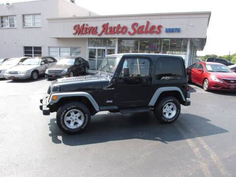 2002 Jeep Wrangler for sale at Mira Auto Sales in Dayton OH
