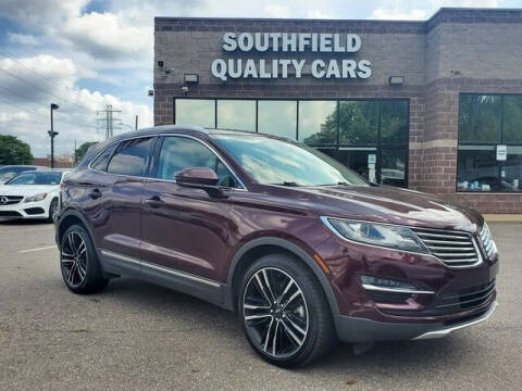 2017 Lincoln MKC for sale at SOUTHFIELD QUALITY CARS in Detroit MI