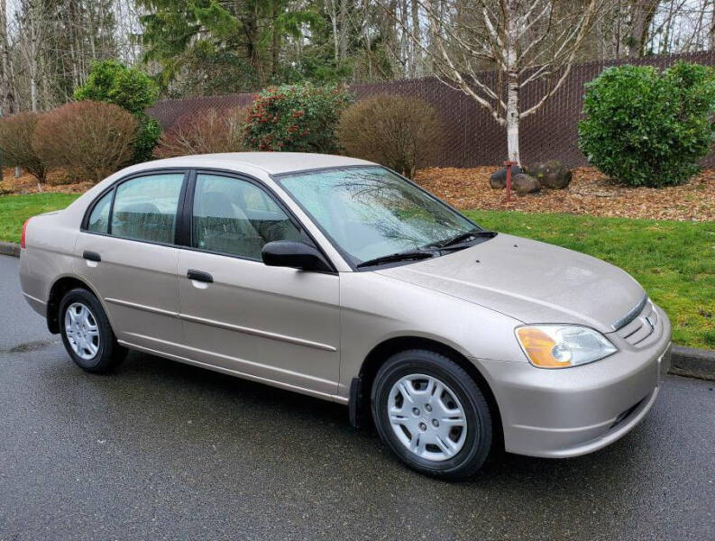 2001 Honda Civic for sale at Money Man Pawn (Auto Division) in Black Diamond WA