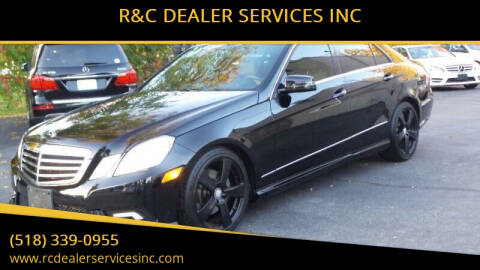 2011 Mercedes-Benz E-Class for sale at R&C DEALER SERVICES INC in Cohoes NY