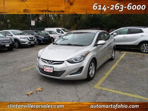 2015 Hyundai Elantra for sale at Clintonville Car Sales - AutoMart of Ohio in Columbus OH