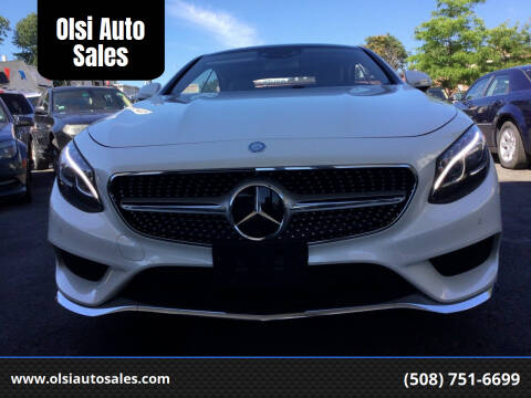 2015 Mercedes-Benz S-Class for sale at Olsi Auto Sales in Worcester MA