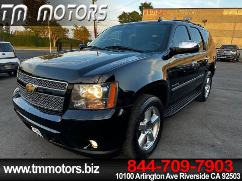 2012 Chevrolet Tahoe for sale at TM Motors in Riverside CA