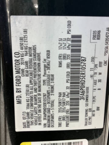 2014 Ford Fusion SE