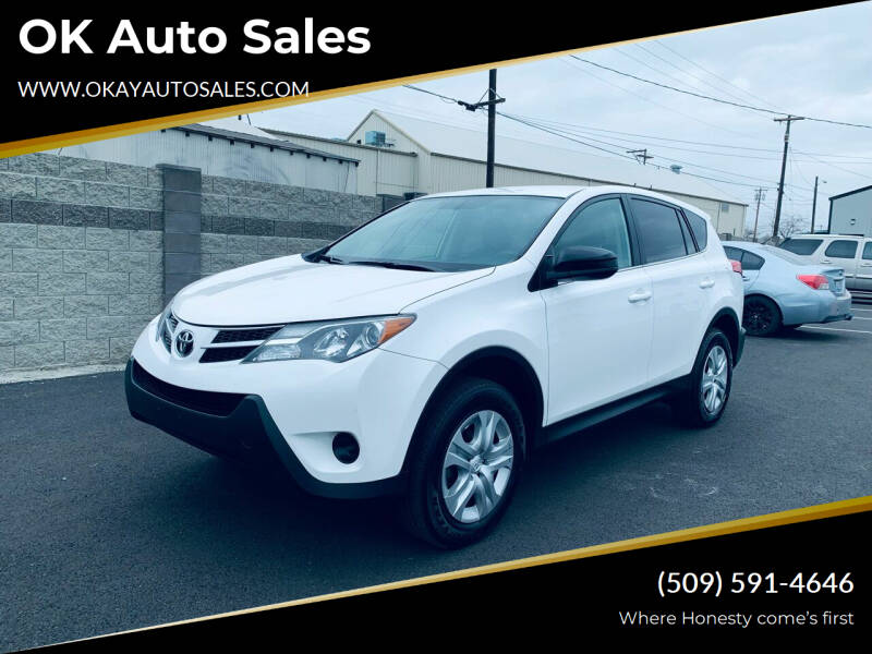 2015 Toyota RAV4 for sale at OK Auto Sales in Kennewick WA