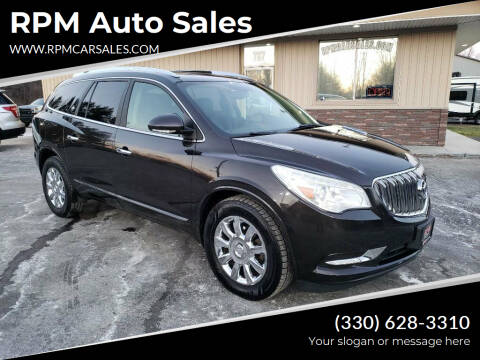 2013 Buick Enclave for sale at RPM Auto Sales in Mogadore OH