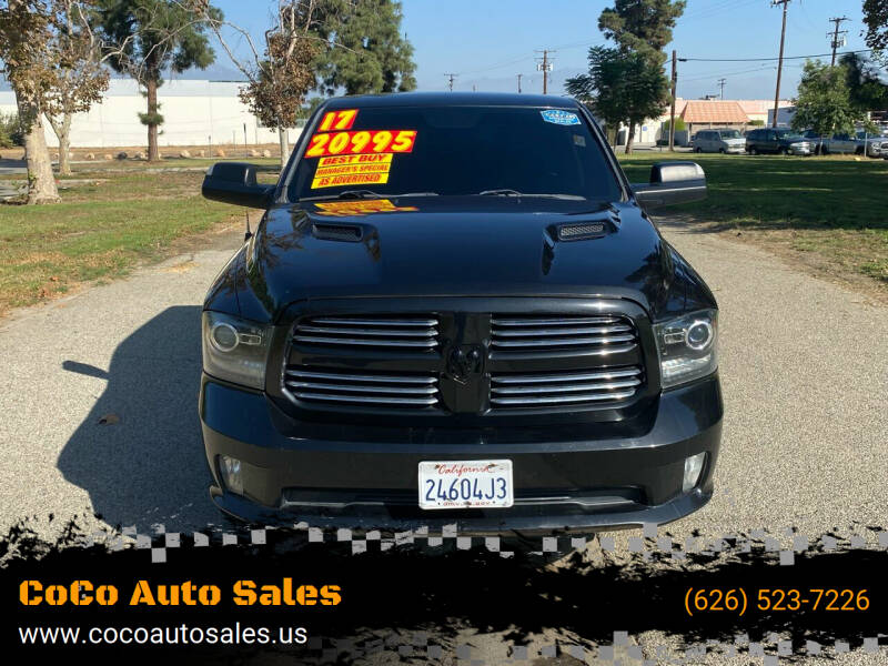 2017 RAM 1500 for sale at CoCo Auto Sales in South El Monte CA