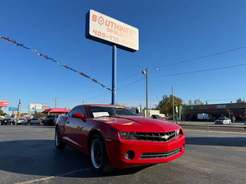2013 Chevrolet Camaro for sale at Southwest Car Sales Uptown in Oklahoma City OK