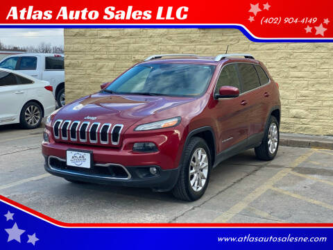 2015 Jeep Cherokee for sale at Atlas Auto Sales LLC in Lincoln NE