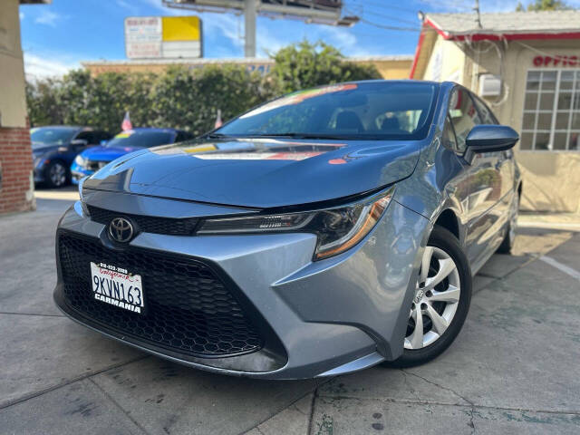 2020 Toyota Corolla for sale at Carmania in Panorama City, CA