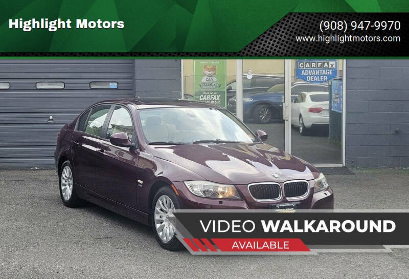 2009 BMW 3 Series for sale at Highlight Motors in Linden NJ