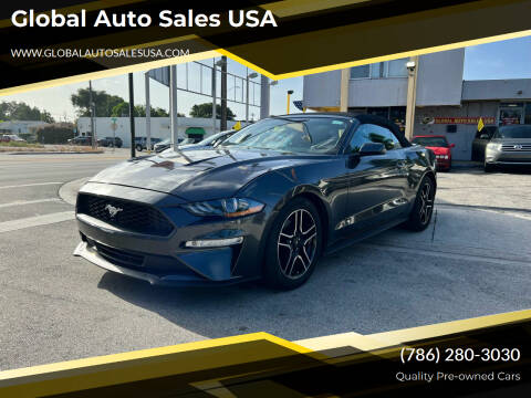 2020 Ford Mustang for sale at Global Auto Sales USA in Miami FL