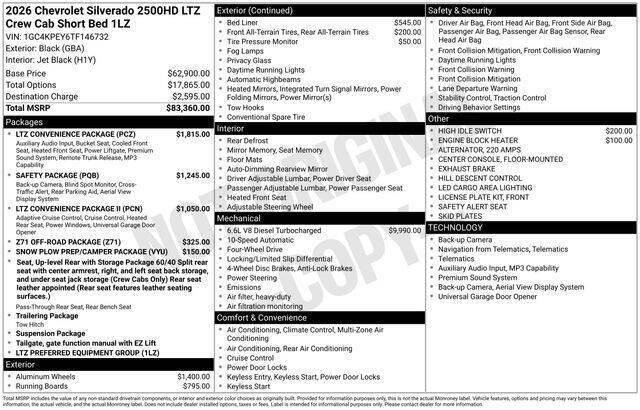 2026 Chevrolet Silverado 2500HD
