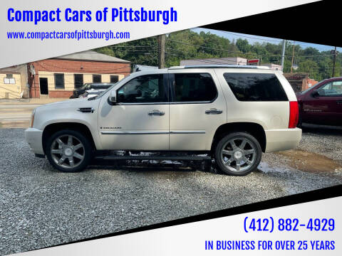 2008 Cadillac Escalade for sale at Compact Cars of Pittsburgh in Pittsburgh PA