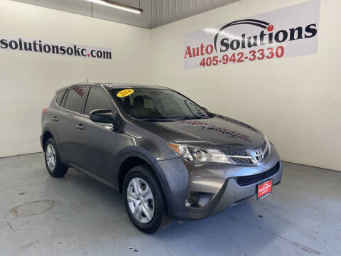 2014 Toyota RAV4 for sale at Auto Solutions in Warr Acres OK