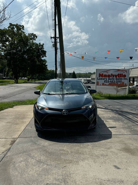 2019 Toyota Corolla for sale at Nashville Luxury Auto Sales in Nashville, TN