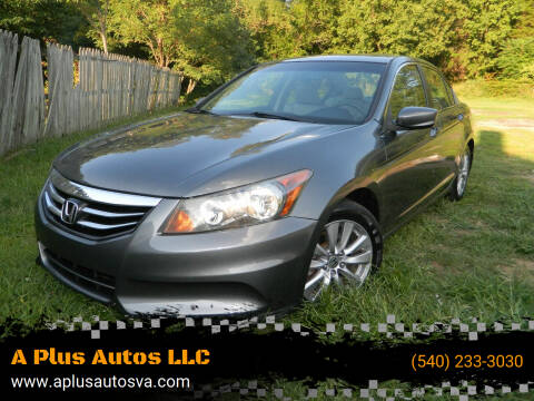 2012 Honda Accord for sale at A Plus Autos LLC in Fredericksburg VA