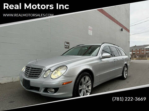 2009 Mercedes-Benz E-Class for sale at Real Motors Inc in Arlington MA