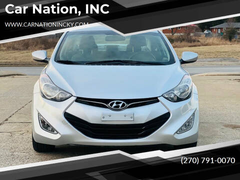 2013 Hyundai Elantra Coupe for sale at Car Nation, INC in Bowling Green KY