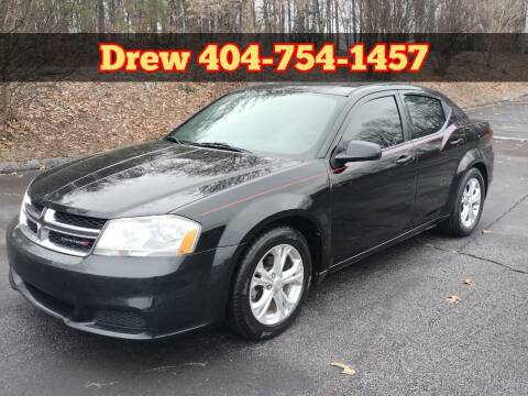 2013 Dodge Avenger for sale at WIGGLES AUTO SALES INC in Mableton GA