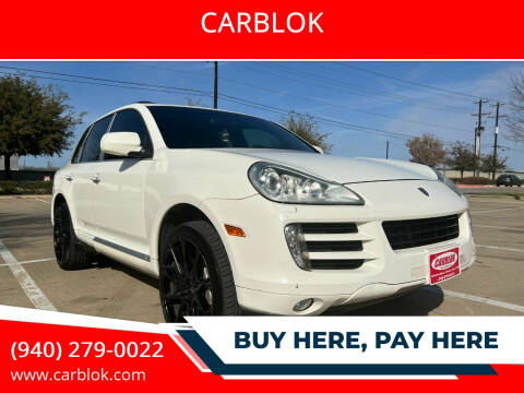 2009 Porsche Cayenne for sale at CARBLOK in Lewisville TX