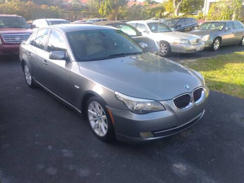 2009 BMW 5 Series for sale at LAND & SEA BROKERS INC in Pompano Beach FL