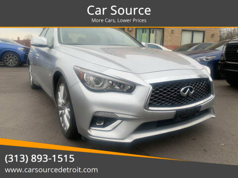 2020 Infiniti Q50 for sale at Car Source in Detroit MI