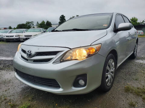 2012 Toyota Corolla for sale at M & M Auto Brokers in Chantilly VA