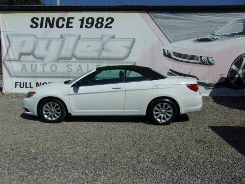 2013 Chrysler 200 for sale at Pyles Auto Sales in Kittanning PA